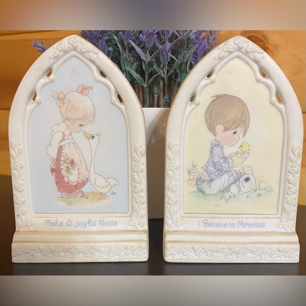 Precious Moments Inspirational Shelf Decor Set 1999